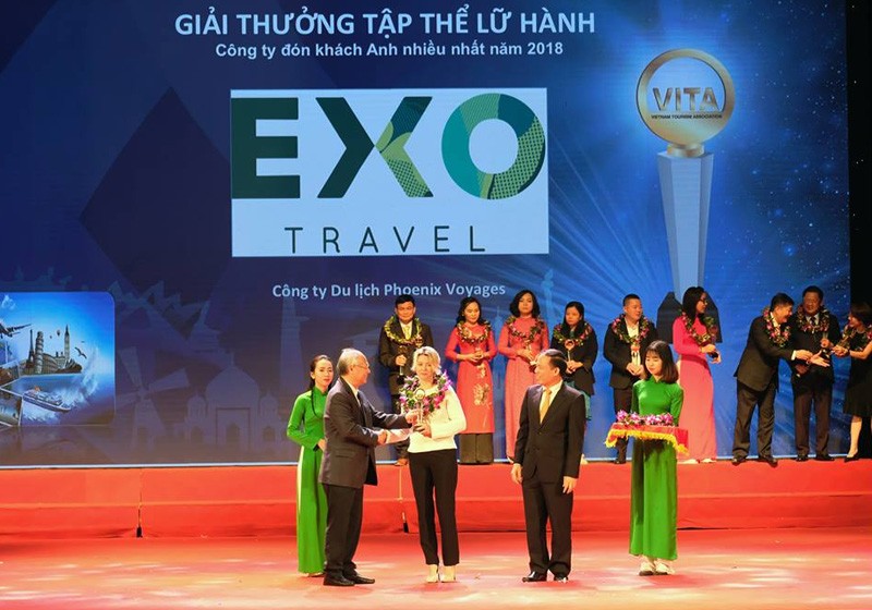 EXOTISSIMO đã nhận được nhiều giải thưởng về dịch vụ lữ hành