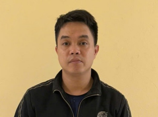 Bị can Nguyễn Minh Quang tại Cơ quan Công an