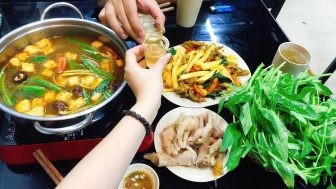 Quán Duy Ếch - Một trong các quán lẩu ếch ngon Hà Nội
