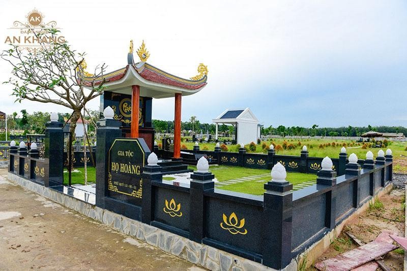 Mẫu nhà mồ đẹp đơn giản cho gia tộc - dòng họ
