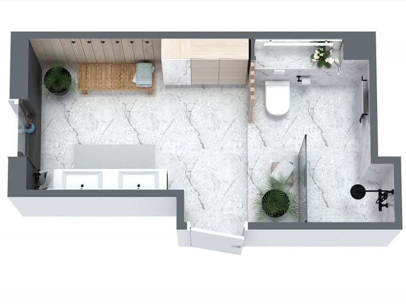 Đầu tư ngay từ đầu cho thiết kế nhà tắm đẹp giúp tối ưu không gian và chi phí