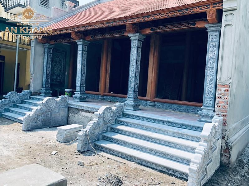 Nhà từ đường được xây cao