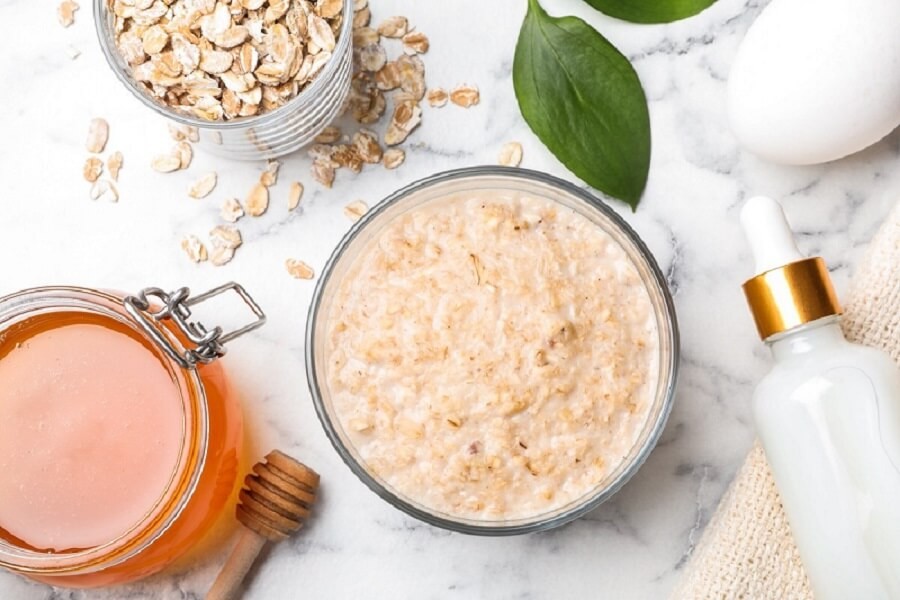 Mặt nạ sữa chua và bột yến mạch giúp làm sạch da và dưỡng ẩm hiệu quả
