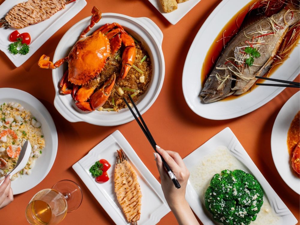 Miến xào cua hương vị chuẩn Singapore tại JUMBO Seafood