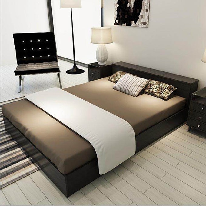 Phòng ngủ với giường kê theo hướng hợp tuổi Quý Hợi, mang lại giấc ngủ ngon và sức khỏe dồi dào