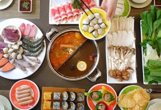 Buffet lẩu băng chuyền ngon nhất nhì Hà Nội
