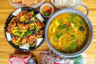Nước lẩu ngon là điểm cộng của quán