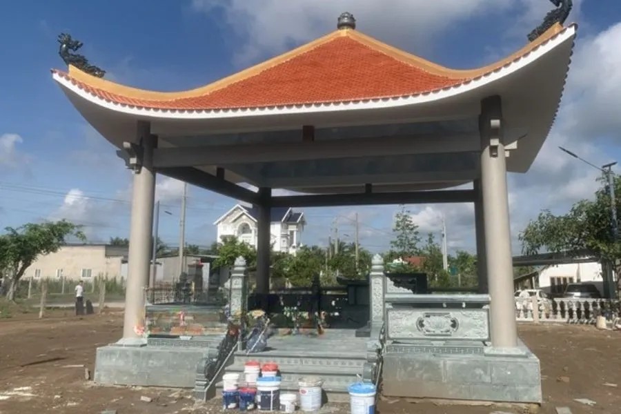 Mẫu nhà mồ mái Thái