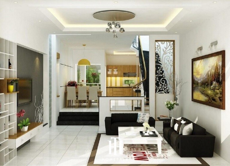 Nội thất nhà ống 1 tầng