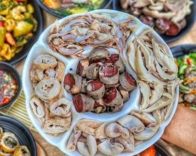 Lòng “Chát” Quán chuyên phục vụ các món về lòng