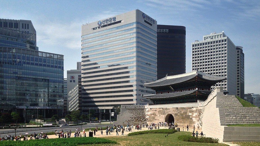 Trụ sở Shinhan Financial Group, biểu tượng của sự vững mạnh tài chính