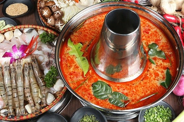 Nhà hàng Thái BBQ nổi tiếng với món lẩu Thái hương vị đặc trưng
