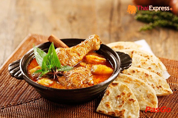 Cà ri Thái thơm ngon tại nhà hàng ThaiExpress