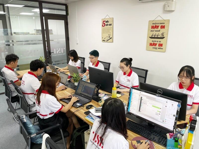 Văn phòng làm việc hiện đại của TSL Logistics