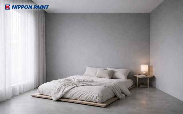 Màu xám ghi giúp ngủ sâu, giảm stress, cân bằng năng lượng