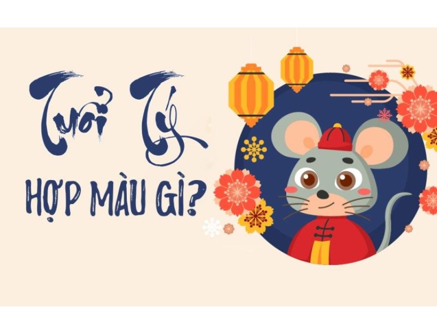 Tuổi Tý hợp màu gì và khắc màu gì?