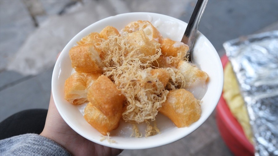 Cháo sườn Hà Nội là món ăn bình dân nhưng cực kỳ thơm ngon