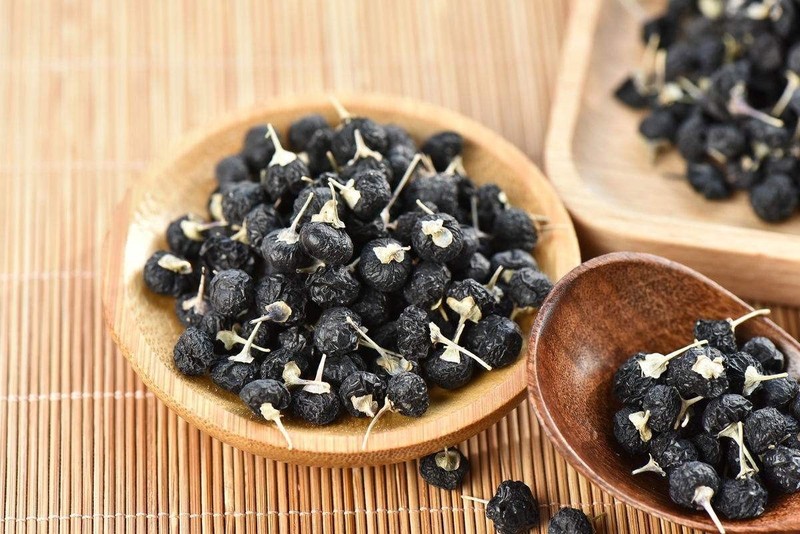 Kỷ tử đen khi đã sấy khô
