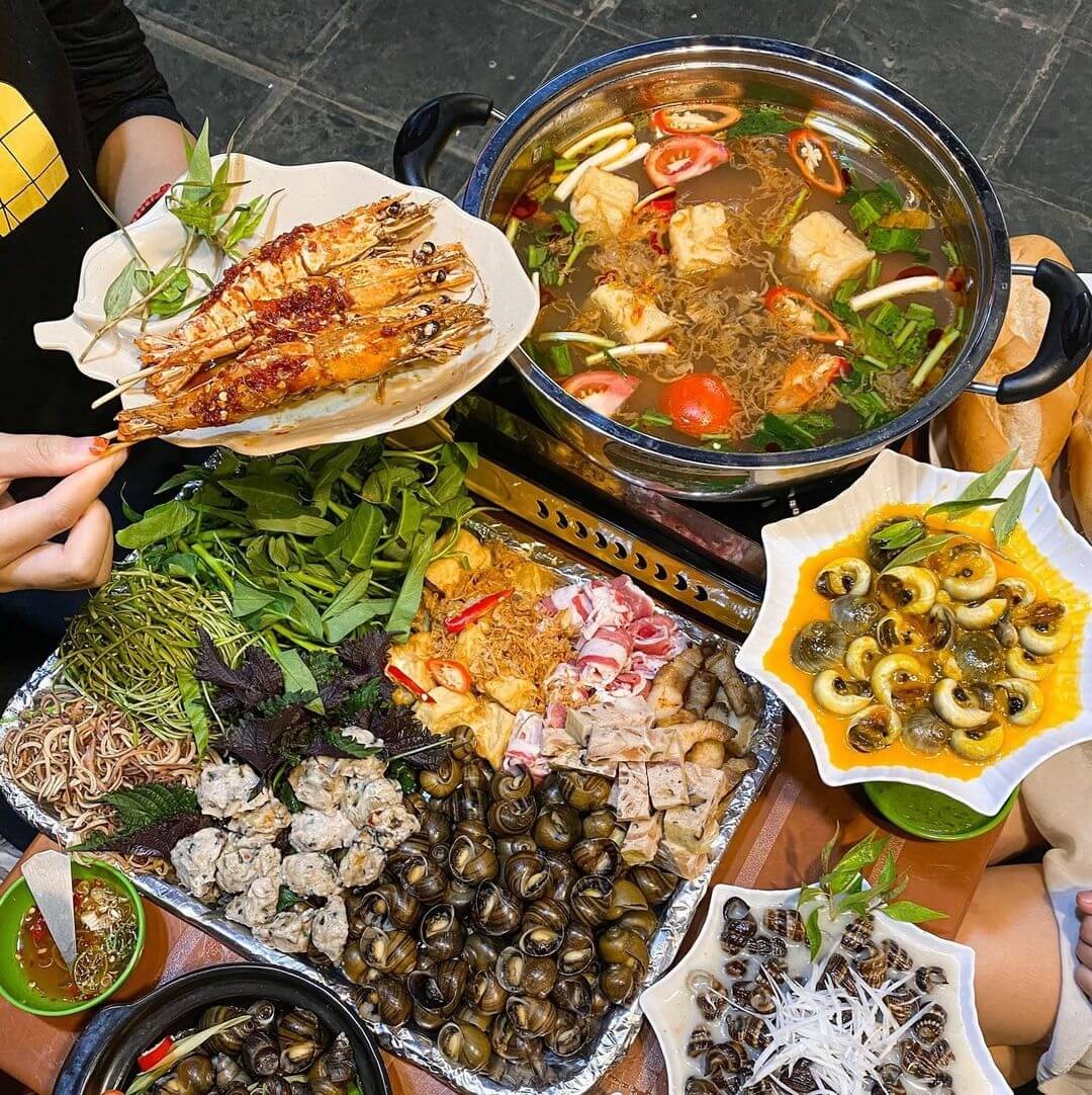 Quán ốc ngon Hà Nội