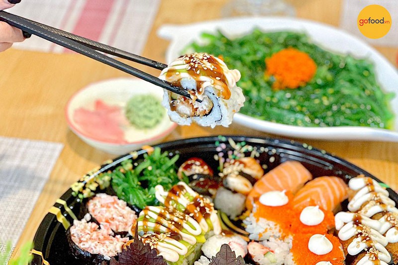 Trạm Sushi là lựa chọn lý tưởng để tụ tập bạn bè