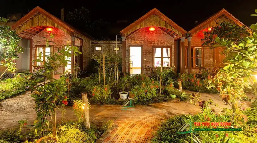 Thiết kế bungalow biệt lập tạo sự riêng tư và tĩnh lặng cho du khách nghỉ dưỡng