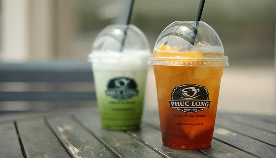 Menu Phúc Long khá đa dạng
