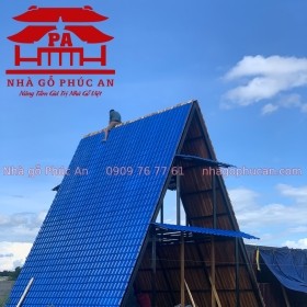 Bungalow hình tam giác, một biến thể của nhà sàn mini homestay